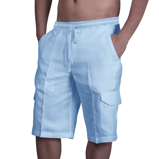 Pantalones Cargo de Playa para Hombre con Múltiples Bolsillos - Image 2