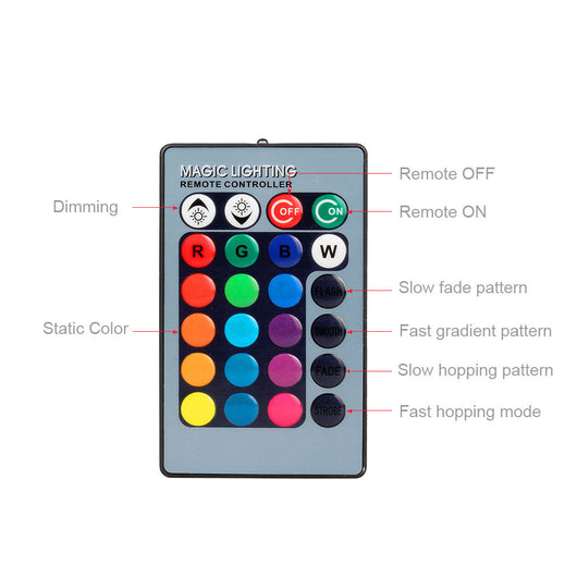 Foco Empotrables LED RGB con Control Remoto y Atenuación - Image 6