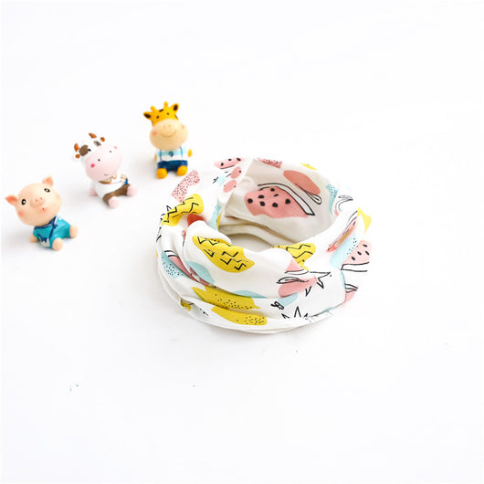 Bufanda Infantil de Algodón Estampada Cálida - Image 20