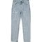 Jeans Rectos con Detalles Salpicados