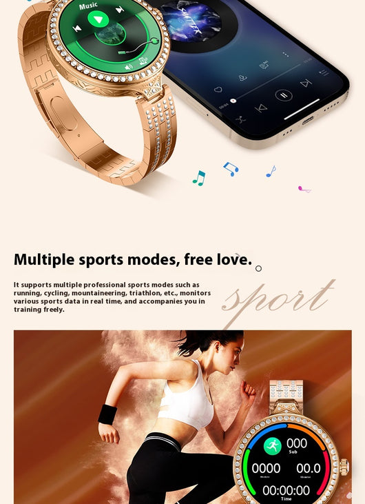 Reloj Inteligente para Mujer con Monitor de Salud y Registro de Actividad - Image 12