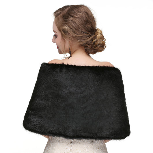 Estola de Piel Cálida para Novia - Colección Invierno Lujo - Image 10