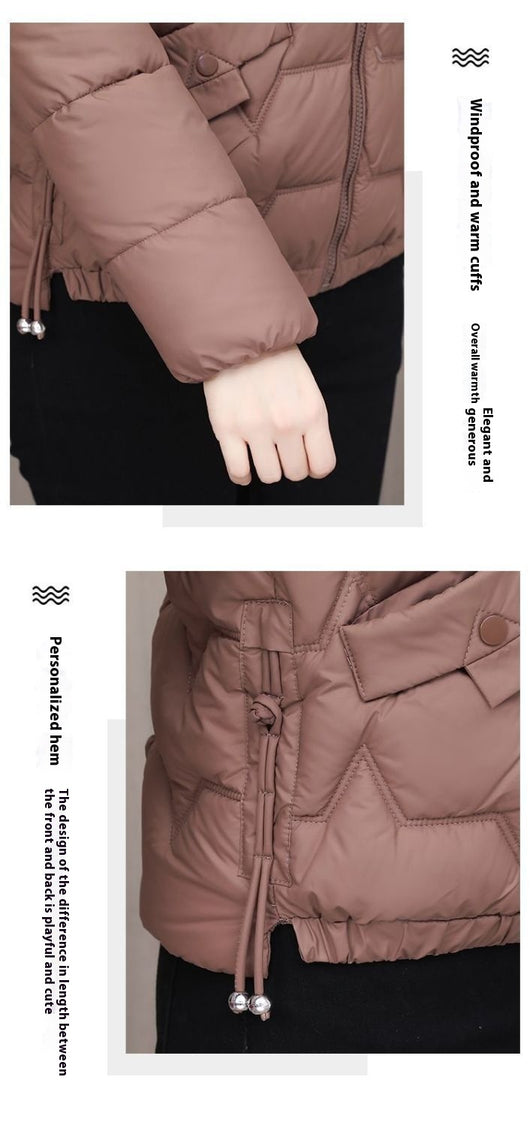 Abrigo Acolchado de Algodón para Mamás - Chaqueta Térmica Ligera - Image 8