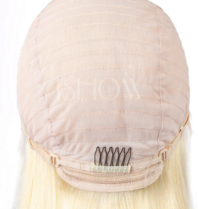 Peluca de Cabello Natural Largo hasta los Hombros con Encaje Frontal - Image 10