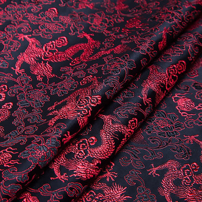 Tela de Brocado Seda Auténtica para Traje Tang Antiguo y Cheongsam - Artesanía DIY - Image 14
