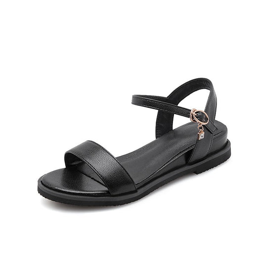 Sandalias Planas Abiertas con Hebilla - Comodidad para Todos los Días - Image 7