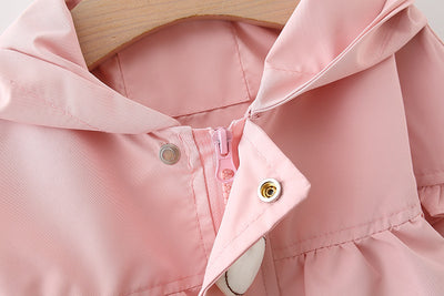 Abrigo Impermeable con Capucha para Niños - Diseño Elegante Midi - Image 6
