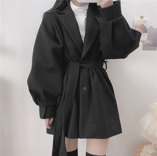 Abrigo de Lana Estilo Hepburn para Mujer - Image 12
