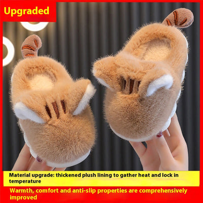 Pantuflas de Algodón para Niños con Diseño de Gatito - Cálidas y Acogedoras - Image 5