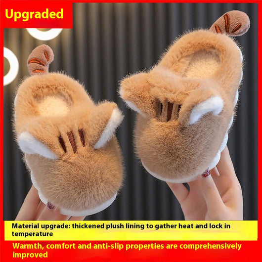 Pantuflas de Algodón para Niños con Diseño de Gatito - Cálidas y Acogedoras - Image 5