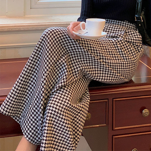 Pantalones Casuales Anchos de Tiro Alto con Efecto Adelgazante - Image 5