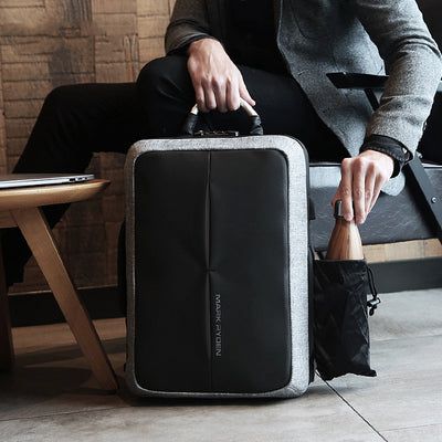 Mochila para Computadora con Carga USB - Bolsa Inteligente para Profesionales - Image 9