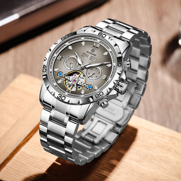 Reloj Automático Mecánico para Hombre - Diseño Moderno