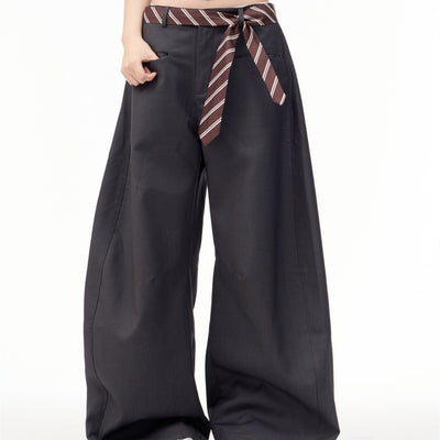 Pantalones Casuales Mujer Diseño Retro Americano con Detalle de Lazo - Image 13