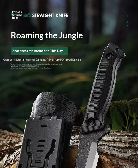 Cuchillo de Camping Multiusos Ultraligero para Aventuras al Aire Libre - Image 11