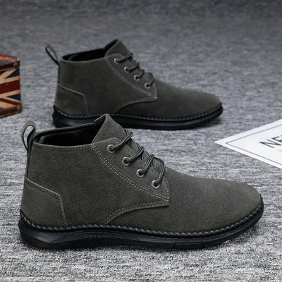 Botas Martin Altas Estilo Británico para Hombre - Casual Versátil Trendy - Image 9