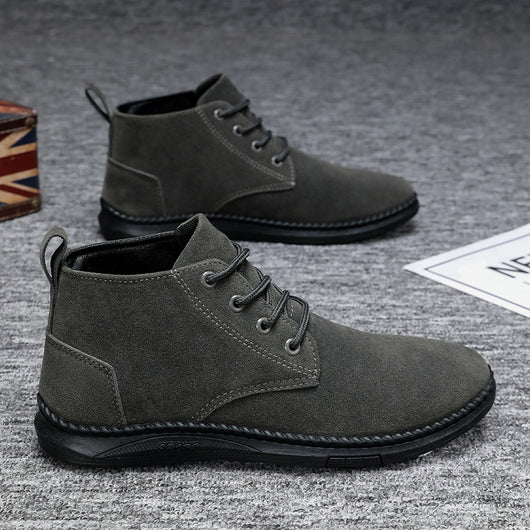 Botas Martin Altas Estilo Británico para Hombre - Casual Versátil Trendy - Image 9