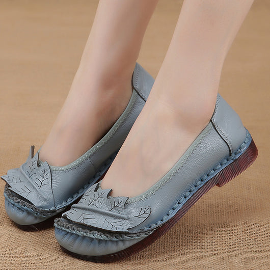 Zapatos Oxford Planos de Cuero para Mujer - Image 7