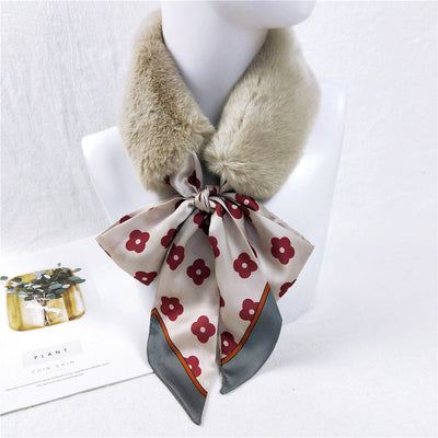 Bufanda Escolar Gruesa y Cálida de Estilo Coreano para Invierno - Image 9