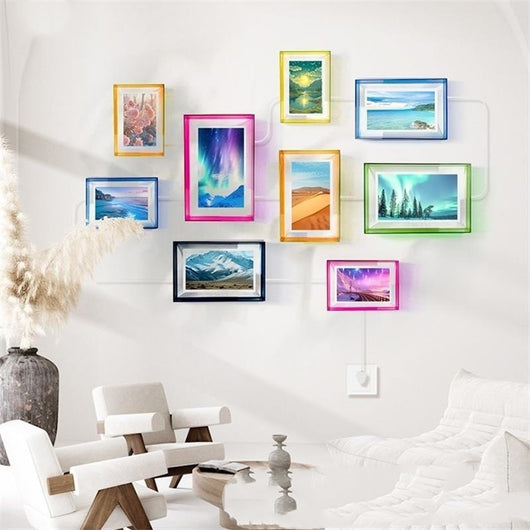 Pantalla Acrílica Compacta para Álbumes Digitales de Fotos Electrónicos - Image 13