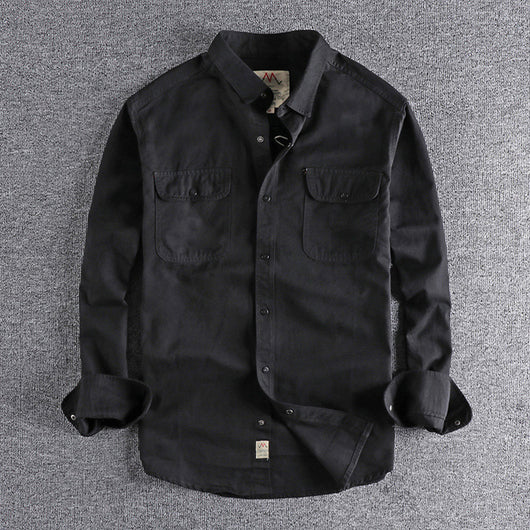 Camisa Vintage Casual para Hombre - Image 11