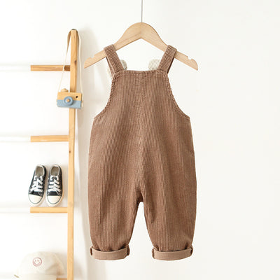 Overol Infantil de Pana Adorable y a la Moda para Bebés - Image 20