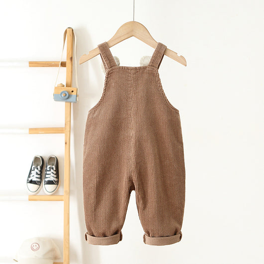 Overol Infantil de Pana Adorable y a la Moda para Bebés - Image 20
