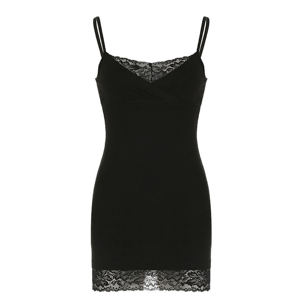 Vestido de Encaje Elegante con Tirantes Ajustables para Mujer - Image 6
