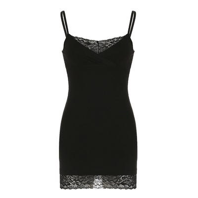 Vestido de Encaje Elegante con Tirantes Ajustables para Mujer - Image 6