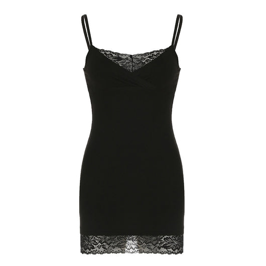 Vestido de Encaje Elegante con Tirantes Ajustables para Mujer - Image 6
