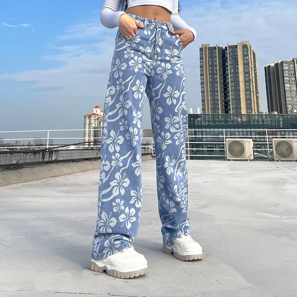 Blusa Floral con Estilo Dulce y Personalidad