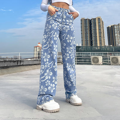 Blusa Floral con Estilo Dulce y Personalidad