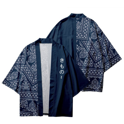 Cardigan Kimono Daoist con Mangas 3/4 - Elegancia Asiática Versátil