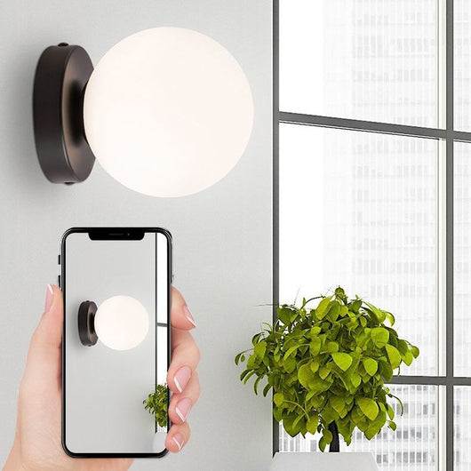 Lámpara de Pared Esférica Nórdica Minimalista - Image 3