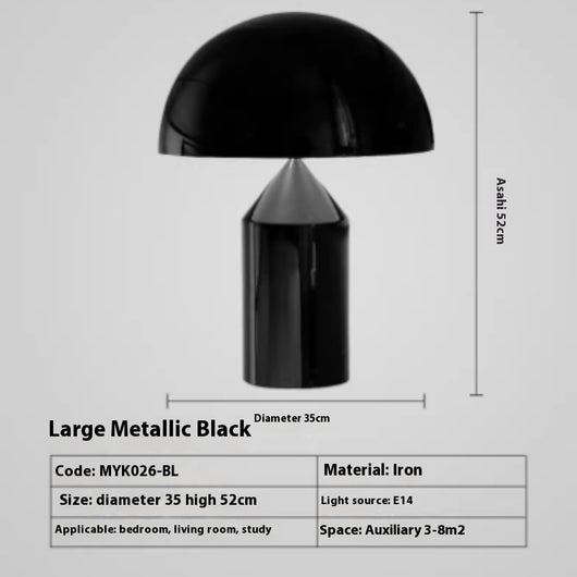 Lámpara de Escritorio Semilunar Moderna Diseño Minimalista Estilo Hotel - Image 10