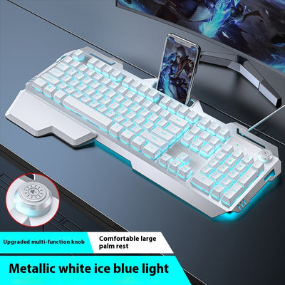 Teclado Mecánico Gaming con Perilla de Control Ergonómica - Image 15