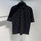 Playera de Pareja Estilo Hong Kong con Estampado Casual Verano Negro