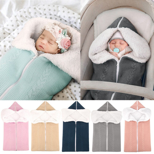 Saco de Dormir 2 en 1 con Cremallera para Cochecito de Bebé