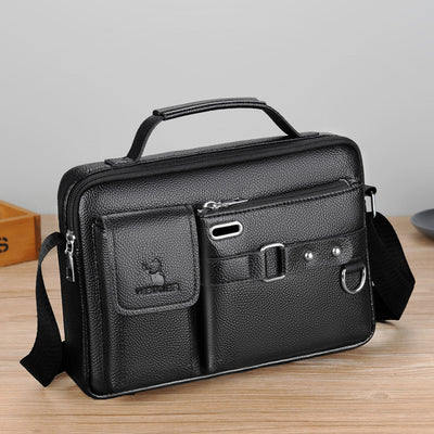 Bolso Bandolera Casual para Hombre con Diseño Oblicuo - Image 15