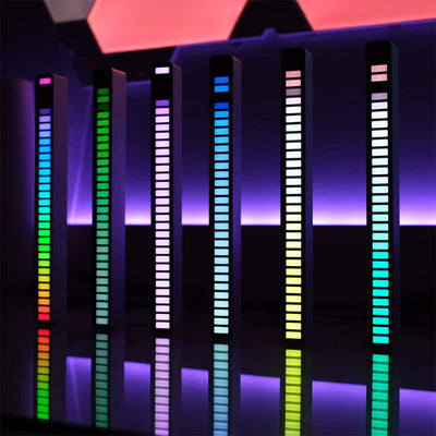Luz Ambiental RGB Sincronizada con Música para Auto y Hogar con Control por Voz - Image 5
