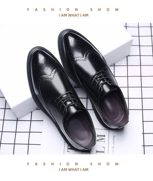Zapatos de Cuero Oxford Estilo Británico para Hombre - Elegancia Profesional - Image 18