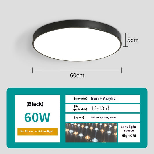 Lámpara de Techo LED Redonda Minimalista para Sala de Estar - Image 26