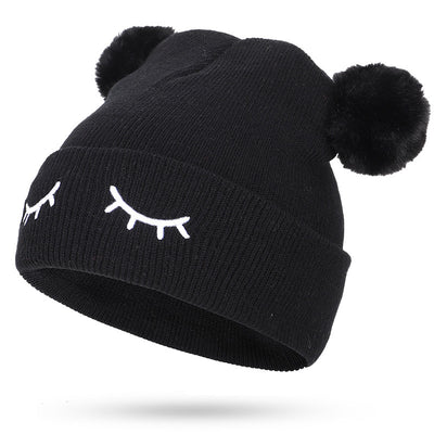 Gorro de Lana Infantil con Bordado de Osito Guiñador - Image 9