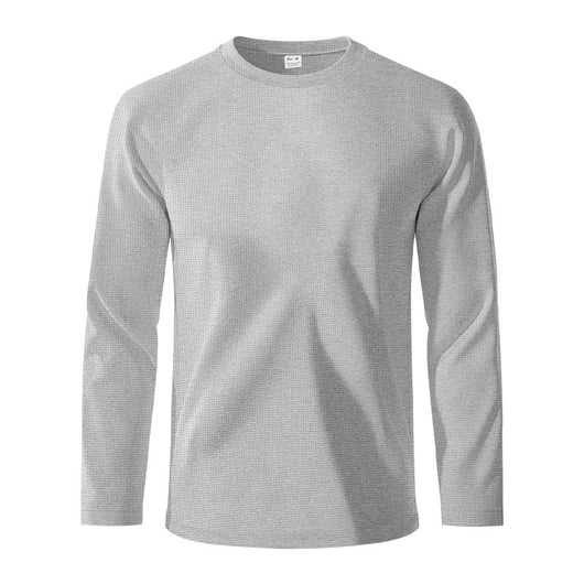 Polera Cuello Redondo Textura Waffle para Hombre - Image 34