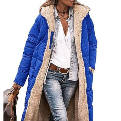 Abrigo Térmico Mujer Largo con Forro Polar y Relleno de Algodón - Image 6