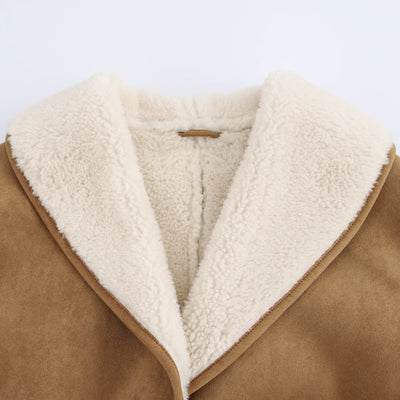 Abrigo Reversible Francés de Diseño Europeo para Mujer - Image 3