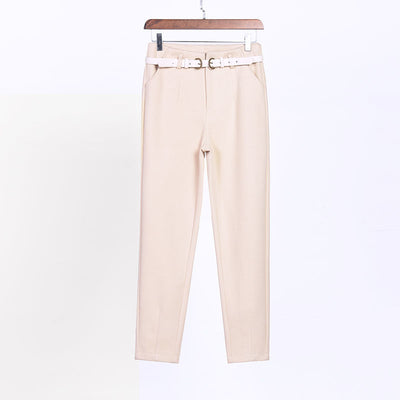 Pantalones Harem Cómodos con Forro Polar para Otoño e Invierno - Image 3
