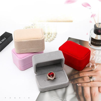 Estuche de Lujo para Anillos de Franela - Image 22