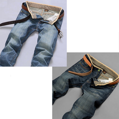 Jeans Rectos Holgados Tendencia Juvenil Marca Casual Ajustado - Image 28