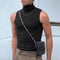 Men's Solid Color Sleeveless Athletic Shirt